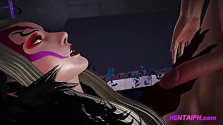 Fantasy Heaven Woman 3D Cartoon Sex