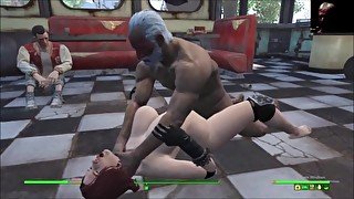 Agressive Redhead Roughly Fucked in Diner  Squirting Fallout 4 Mod Animation