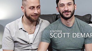 Scott DeMarco Sucks A Big , Fat Cock