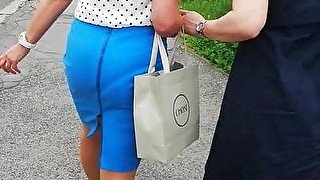 Slovakian Milf Walking on the Street