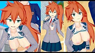 【エロゲーコイカツ！】僕のヒーローアカデミア 拳藤一佳3DCG巨乳アニメ動画(ヒロアカ)[Hentai Game Koikatsu! Itsuka Kendo(Anime 3DCG Video)]