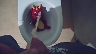 Red dragon Drake Peeing #2