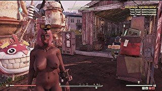 FALLOUT 76_SEXY Fallout 76 BIG SEXY ASS GIRL Fallout 76