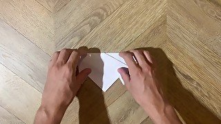 ASMR crab origami fetish