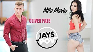 JAY'S POV PODCAST - SEXY NEWCOMER MILA MARIE AND STUD OLIVER FAZE