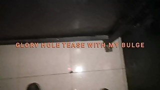 Showing bulge in glory hole at bar