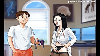 Summertime saga part 157 - pussy inspector ( Spanish sub )