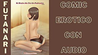 FEMBOY FUTANARI  MI MADRASTRA ME DIO UN PADRASTRO  Audio HISTORIA ERÓTICA Cómic