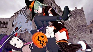 【MAKA ALBARN】【FUTANARI 3D】【HARUDORI TSUGUMI】【HAPPY HALLOWEEN】【SOUL EATER／SOUL EATER NOT!】