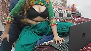 indian Stepsister Watching Porn Caught By Her Stepbrother Fucked in All Holes clear hindi voice