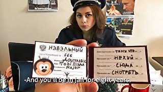 Russian passionate parody on the everyday life of the charming police ...