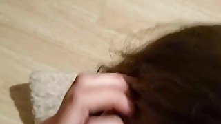 POV DEEPTHROAT W/ HUGE FACIAL