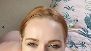 Ella Hughes takes a fat load