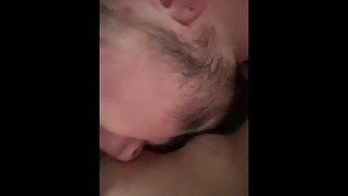 Daddy licks my pussy