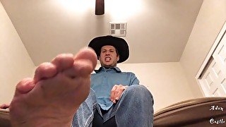 Cowboy POV Gay Foot Worship & Humiliation