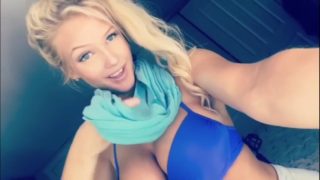 Blonde nice boobs snaps