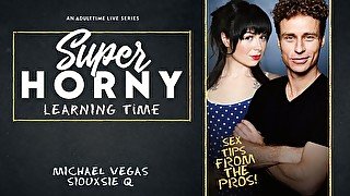 Siouxsie Q & Michael Vegas in Siouxsie Q & Michael Vegas - Super Horny Learning Time