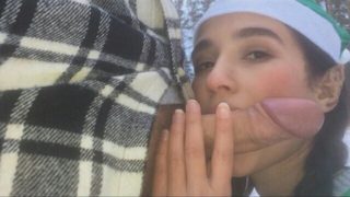 Santa's elf loves sucking dick and cum swallow, Xmas story - MaryVincXXX