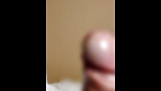 POV Dick Masturbation! in the HOTEL. precum dripping