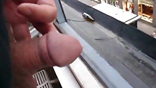 Me pissing from windows
