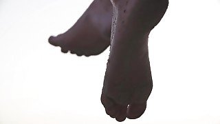 Jordyn's Sandy Soles and Toes