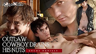 Outlaw Cowboy Drains His Nuts - SwinginBalls