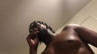 BBC fuck PAWG while smoking blunt