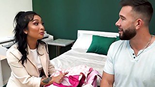Barbie themed stepdaughter fuck with a totally horny hoe
