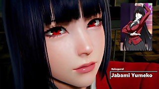 Kakegurui Futa - Jabami Yumeko × Kirari Momobami × Mary Saotome