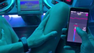 PUBLIC MASTURBATION WITH LOVENSE (LUSH) PART 6 Orgasm on a submarine