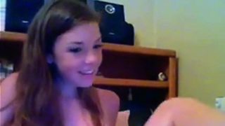 Teen masturbating on camera