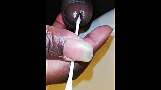 Small black dick enjoy