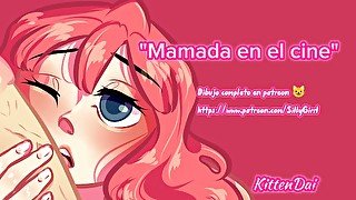 "Mamada en el cine" — KittenDai 🌸💕