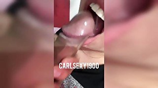 MY HUSBAND CUMS IN MY MOUTH AND I LOVE SEMEN IN MY MOUTH👅