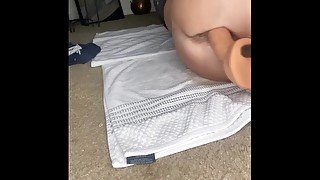 Sex machine pounding my pussy