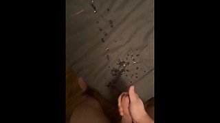 INSANE SNAPCHAT POV CUMSHOT! (8 INCH MONSTER COCK PUMPS OUT A HUGE CUM LOAD) SOLO MALE MASTURBATION