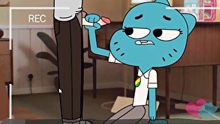 The Amazing Fuck Of Gumball  Gumball Porn Parody GUMBALL SUCKS FUCKS AND CUMS HARD  Film School