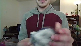 Opening a Pack of Baseball Cards