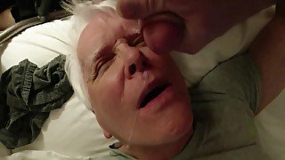 Horny Old Grandpa In A Four Way (!) - 1 With Finger Fucking And A Facial 8 Min