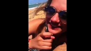 Beach cocksucker