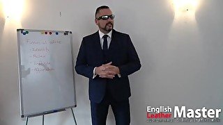 Mind control by financial advisor in suit findom seminar PREVIEW