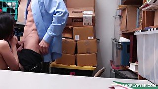 Penelope Reed In Blowjob And Doggy Style Fuck For Young Cute Shoplifter