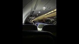 Crazy Girl Sucked My Dick In The AIRPLANE / Mile High Club