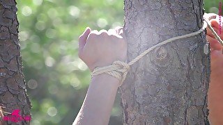 Bondage And Bdsm In The Garden 1 - Watch4Fetish