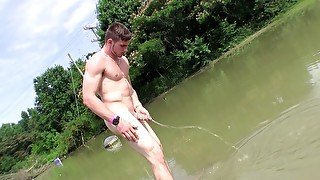 Elijah Knight Outdoor Piss - Elijah Knight - Boys-Pissing