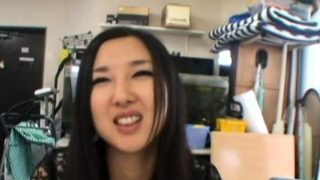 Asian blowjob and toying