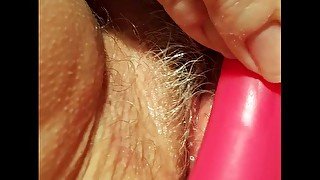 ORGASM from MARRES' pussy, in close up