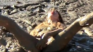 masturbation in the mud