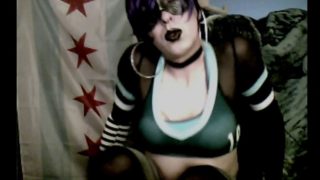 Emo cheerleader cam show from vikkicd16