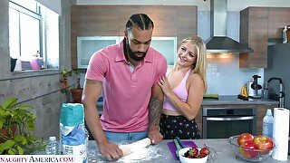 Jill Taylor And James Angel In Cute Blonde Loves Her Pie Filled With Cream / 3.5.2023